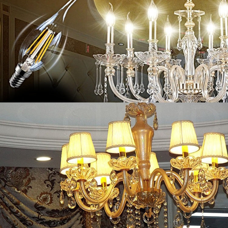 Lampada retrò a risparmio energetico per corridoi, 6 LED 450 LM, CA 220 V, Apiciform E14 6W 220V White Light, Apiciform E14 6W 220V Warm White