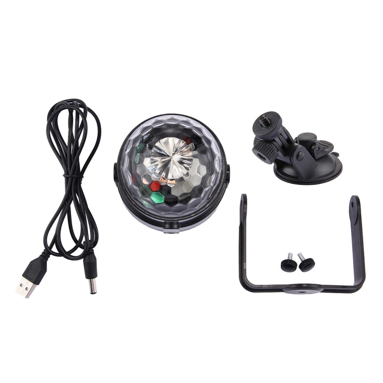 Luce da discoteca rotante per DJ con controllo audio USB, DC 5V