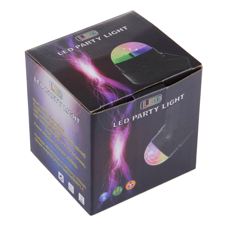 Luce da discoteca rotante per DJ con controllo audio USB, DC 5V