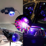 Luce da discoteca rotante per DJ con controllo audio USB, DC 5V