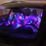 Luce da discoteca rotante per DJ con controllo audio USB, DC 5V