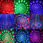 Luce da discoteca rotante per DJ con controllo audio USB, DC 5V