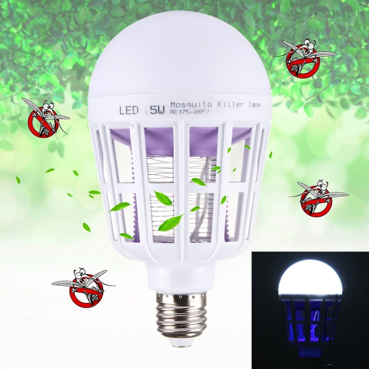 Lampada LED Zapper antizanzare con luce a sfera 175-265 V