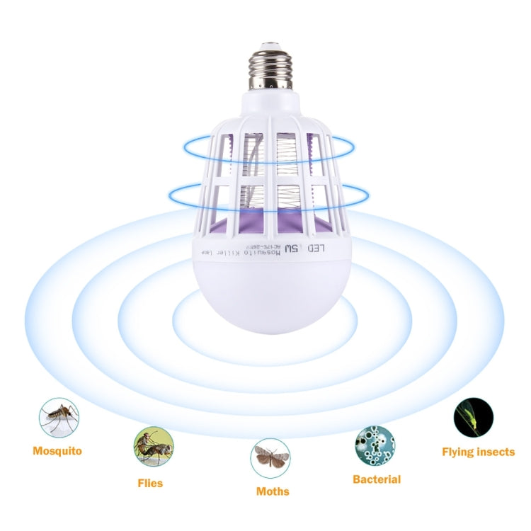 Lampada LED Zapper antizanzare con luce a sfera 175-265 V