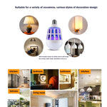 Lampada LED Zapper antizanzare con luce a sfera 175-265 V