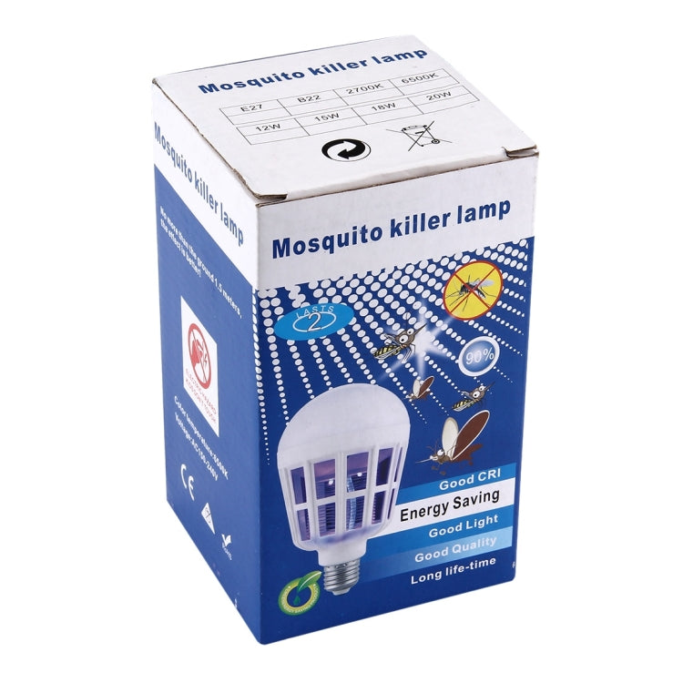 Lampada LED Zapper antizanzare con luce a sfera 175-265 V