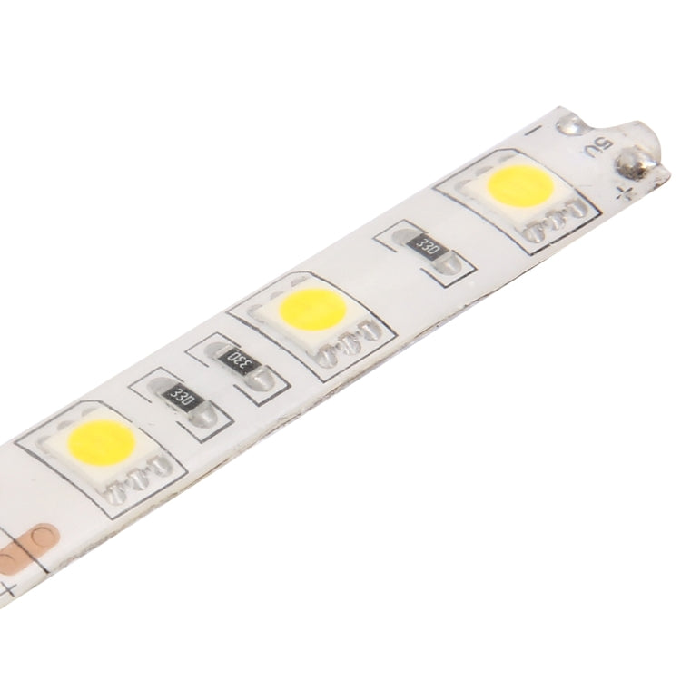 30 LED 5050 SMD epossidici IP65 impermeabili con cavo interruttore prolungato da 1 m, larghezza: 10 mm