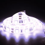 30 LED 5050 SMD epossidici IP65 impermeabili con cavo interruttore prolungato da 1 m, larghezza: 10 mm