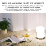 Lampada da comodino originale Xiaomi Mijia 2 LED Luce notturna Touch e controllo intelligente dell'app, Bedside Lamp