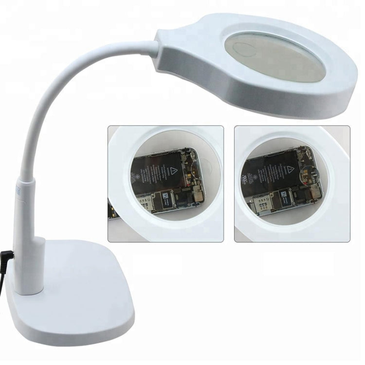 BEST Multifunctional Portable Table Magnifying Lamp (Voltage 220V), 9145 Magnifier