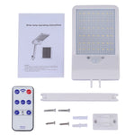 Lampada solare telecomandata 6W 800LM 48 LED con staffa