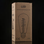 ST64 E27 4W 4 LED 600 LM 3000K Retro Dimmerabile Lampadina a filamento LED Luce a risparmio energetico, AC 220V, ST64 4W White Light, ST64 4W Warm White