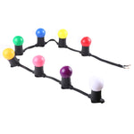 Lampadine LED per decorazioni domestiche E27 da 1 m 2 W E27 8 LED 2835 SMD, CA 110 V, AC 110V, DC 12V, AC 220V