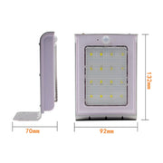 Lampada da parete solare LED con sensore di movimento