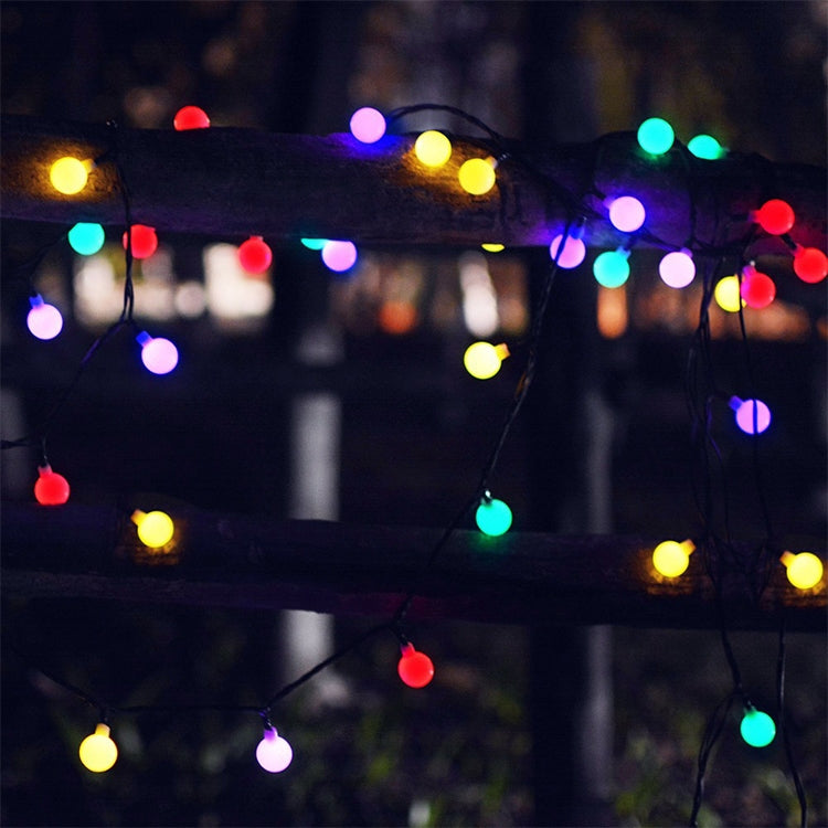 Stringa di lampada solare a forma di palla da 30 LED per esterni, impermeabile, decorazione natalizia