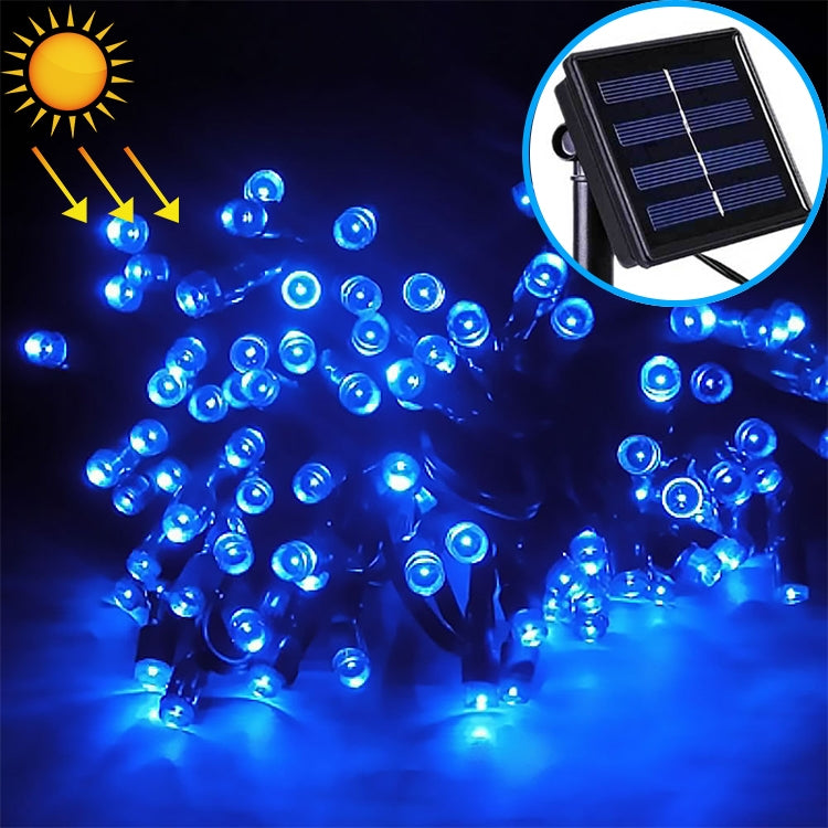 Stringa di lampada solare per decorazione natalizia impermeabile da esterno da 200 LED, lunghezza: 22 m