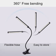 Lampada da scrivania LED pieghevole 8W con USB