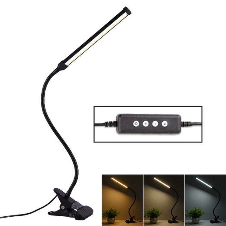 Lampada da scrivania a LED Lampada da tavolo pieghevole regolabile per protezione degli occhi con ricarica USB da 8 W, versione con ricarica USB, USB Charge Version(Black), USB Charge Version(White)