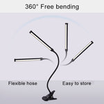 Lampada da scrivania LED pieghevole 8W con ricarica USB