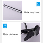 Lampada da scrivania LED pieghevole 8W con ricarica USB