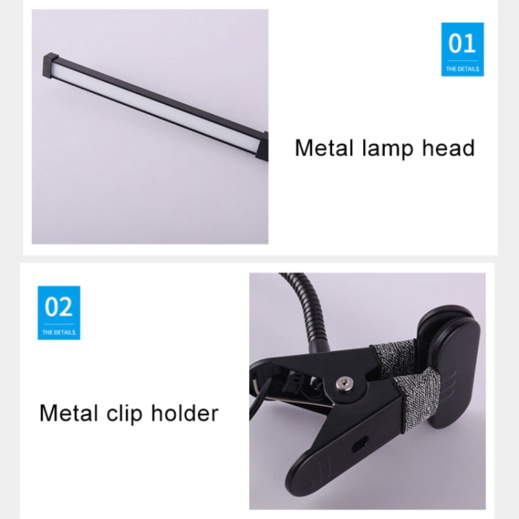Lampada da scrivania LED pieghevole 8W con ricarica USB