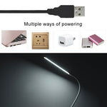 Lampada da scrivania LED pieghevole 8W con ricarica USB