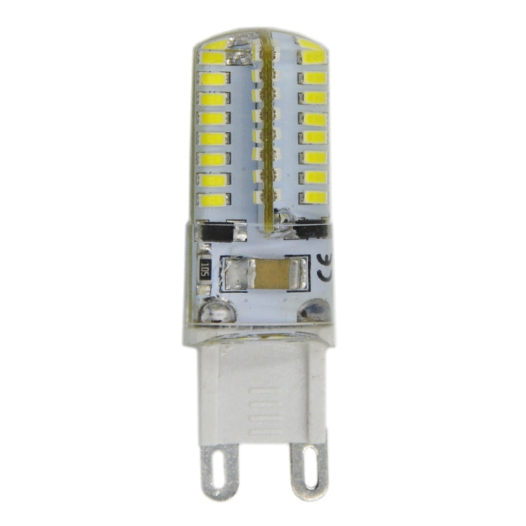 Lampadina G9 4W 210LM 64 LED SMD 3014 in silicone mais, CA 110 V, AC 110V
