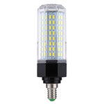 Lampadina a risparmio energetico SMD 5730, CA 110-265 V, E14 144 LEDs White Light, E14 144 LEDs Warm White