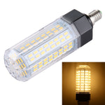 Lampadina a risparmio energetico SMD 5730, CA 110-265 V, E14 144 LEDs White Light, E14 144 LEDs Warm White