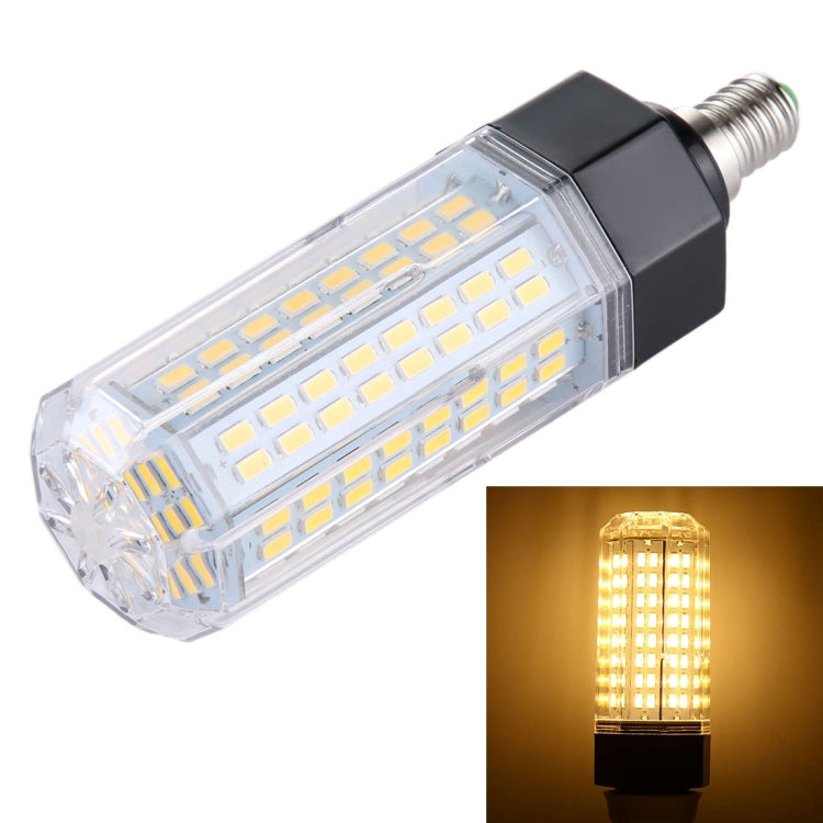 Lampadina a risparmio energetico SMD 5730, CA 110-265 V, E14 144 LEDs White Light, E14 144 LEDs Warm White