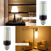 Lampadina LED E27 144 SMD 5730 110-265V luce bianca