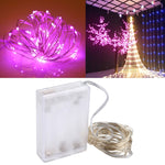 50 LED SMD 0603 3 batterie AA Scatola Lampada da fata Luce decorativa, DC 5V, 5m Blue Light, 5m Colorful Light, 5m Pink Light, 5m Green Light, 5m Purple Light, 5m Red Light, 5m White Light, 5m Warm White, 5m Yellow Light