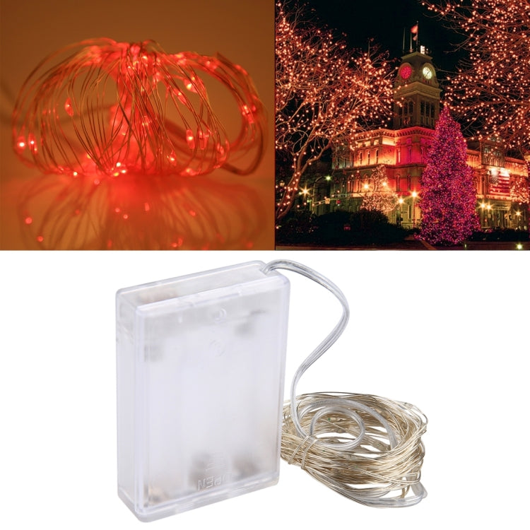 50 LED SMD 0603 3 batterie AA Scatola Lampada da fata Luce decorativa, DC 5V, 5m Blue Light, 5m Colorful Light, 5m Pink Light, 5m Green Light, 5m Purple Light, 5m Red Light, 5m White Light, 5m Warm White, 5m Yellow Light