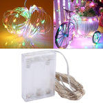 Scatola di batterie 100 LED SMD 06033 x AA Lampada decorativa, DC 5 V, 10m Blue Light, 10m Colorful Light, 10m Pink Light, 10m Green Light, 10m Purple Light, 10m Red Light, 10m White Light, 10m Warm White, 10m Yellow Light