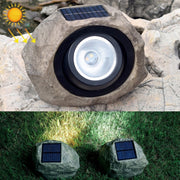 Lampada da giardino solare impermeabile IP65 con faretto LED