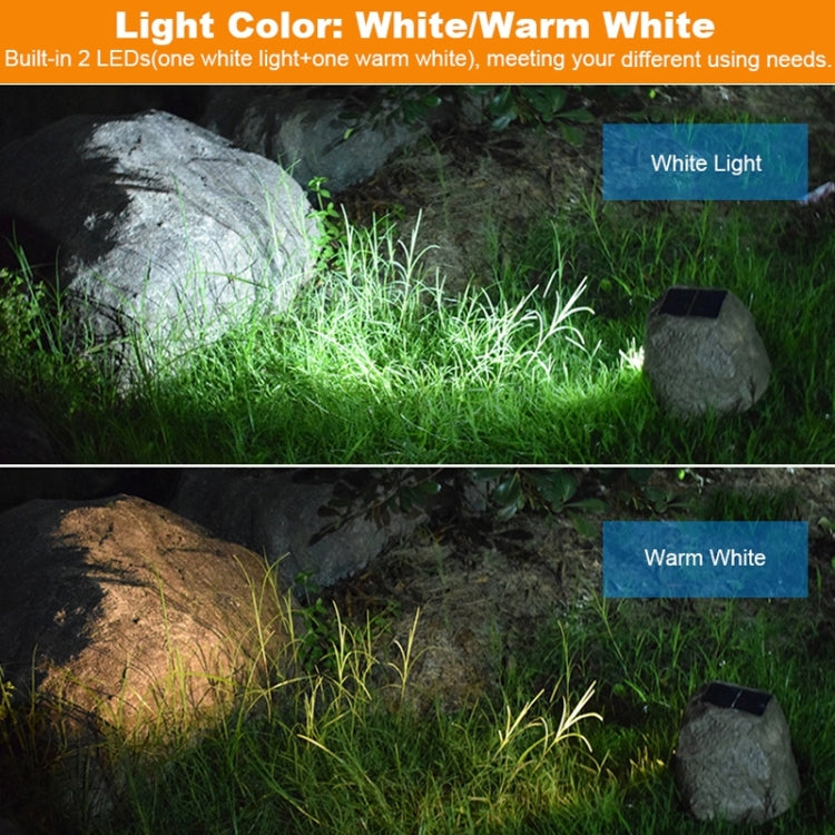 Lampada da giardino solare impermeabile IP65 con faretto LED