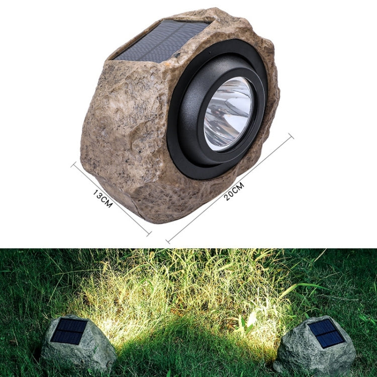 Lampada da giardino solare impermeabile IP65 con faretto LED