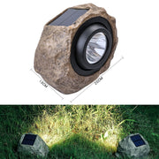 Lampada da giardino solare impermeabile IP65 con faretto LED