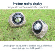Lampada da giardino solare impermeabile IP65 con faretto LED