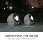Lampada da giardino solare impermeabile IP65 con faretto LED