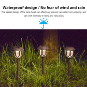 Lampada da giardino solare LED impermeabile IP65