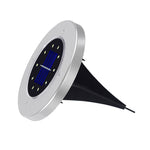 Lampada solare da giardino 10 LED impermeabile IP65