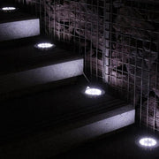 Lampada solare da giardino 10 LED IP65 impermeabile