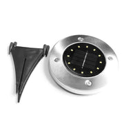Lampada da terra solare 12 LED impermeabile IP65
