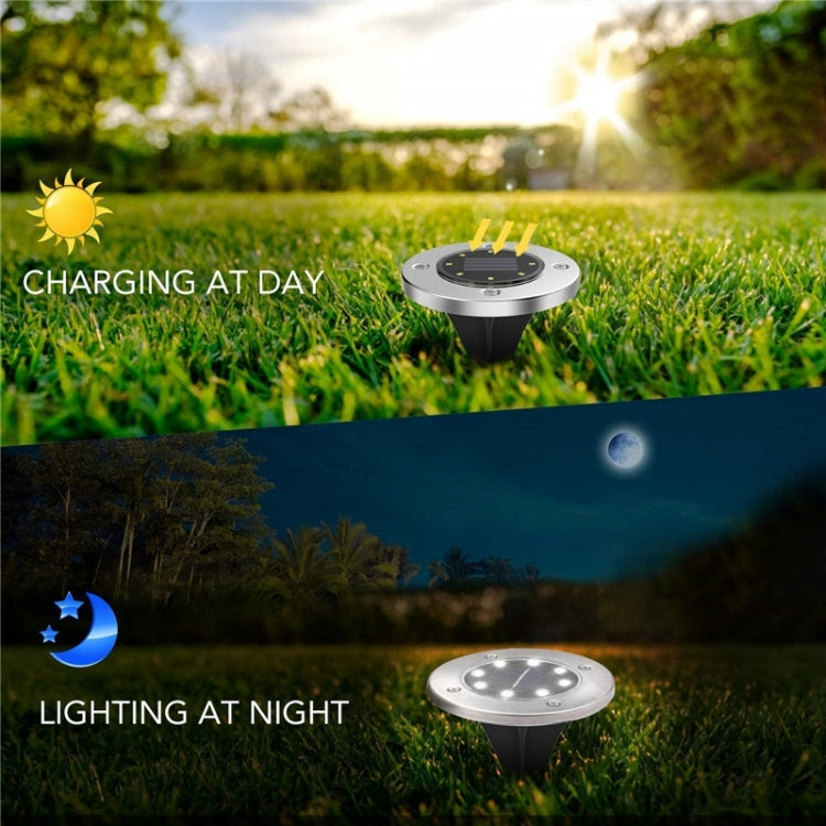 Lampada da terra solare 12 LED impermeabile IP65