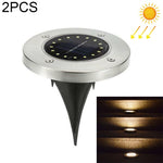 Set 2 lampade solari da giardino 16 LED IP65