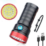 3 marce, DB18 18xT6, flusso luminoso: torcia LED 5400lm, senza batteria