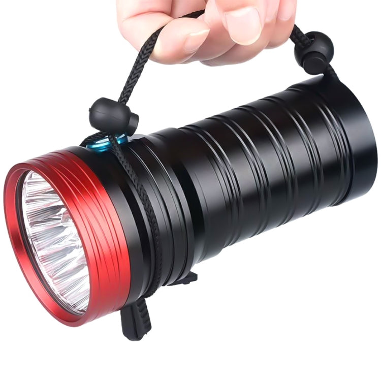 3 marce, DB18 18xT6, flusso luminoso: 5400lm Torcia LED, con 4 batterie 18650