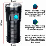 3 marce, K18MAX 18xT6, flusso luminoso: torcia LED 5400lm, senza batteria
