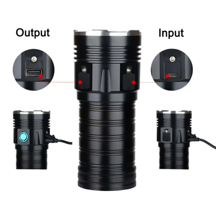 3 marce, K18MAX 18xT6, flusso luminoso: torcia LED 5400lm, senza batteria